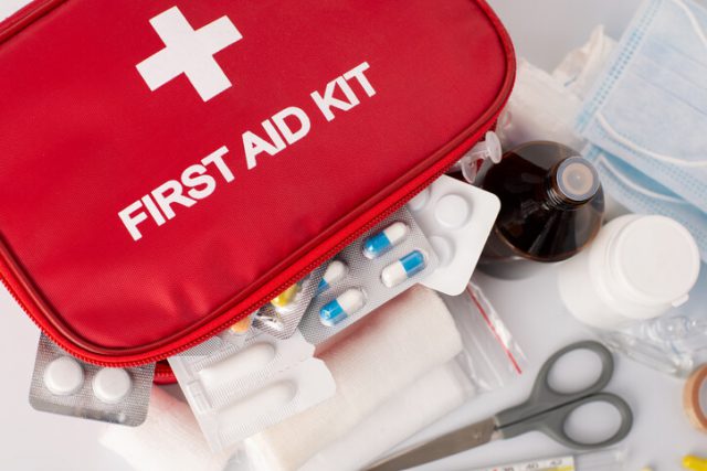 First-Aid kit is an important part of safety in emergancy situations