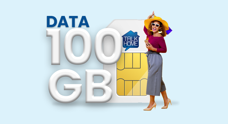 100GB of Data
