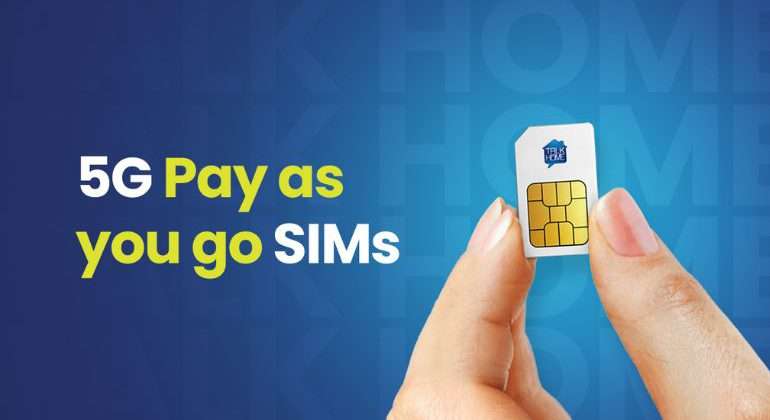 5G Pay as you go SIM