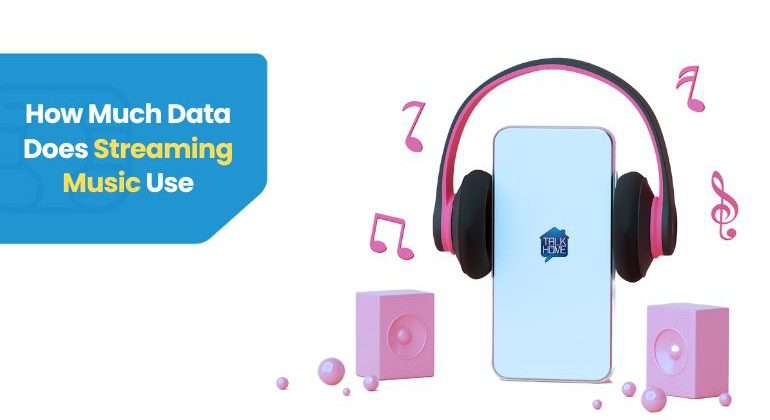 streaming music data usage