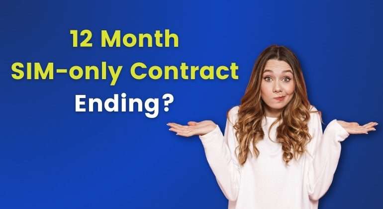 What happens after 12 month SIM-only contract?