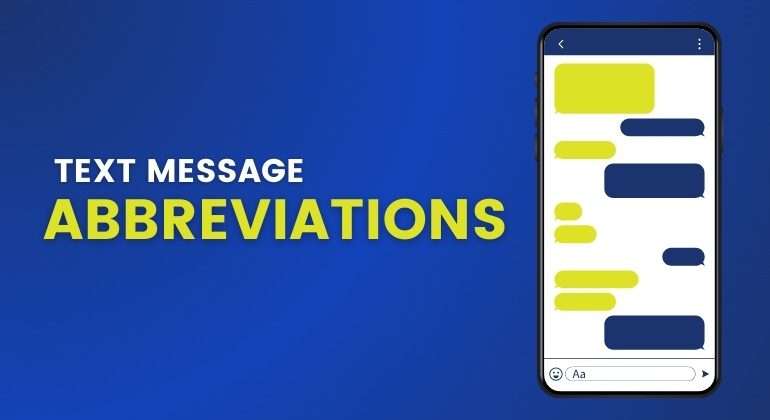 text message abbreviations and acronyms for gen z and millennials